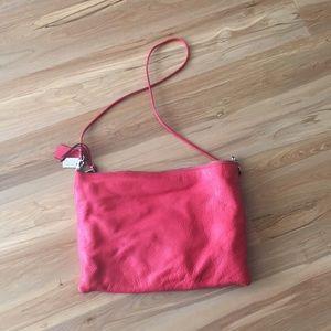 Coach Pebbled leather crossbody